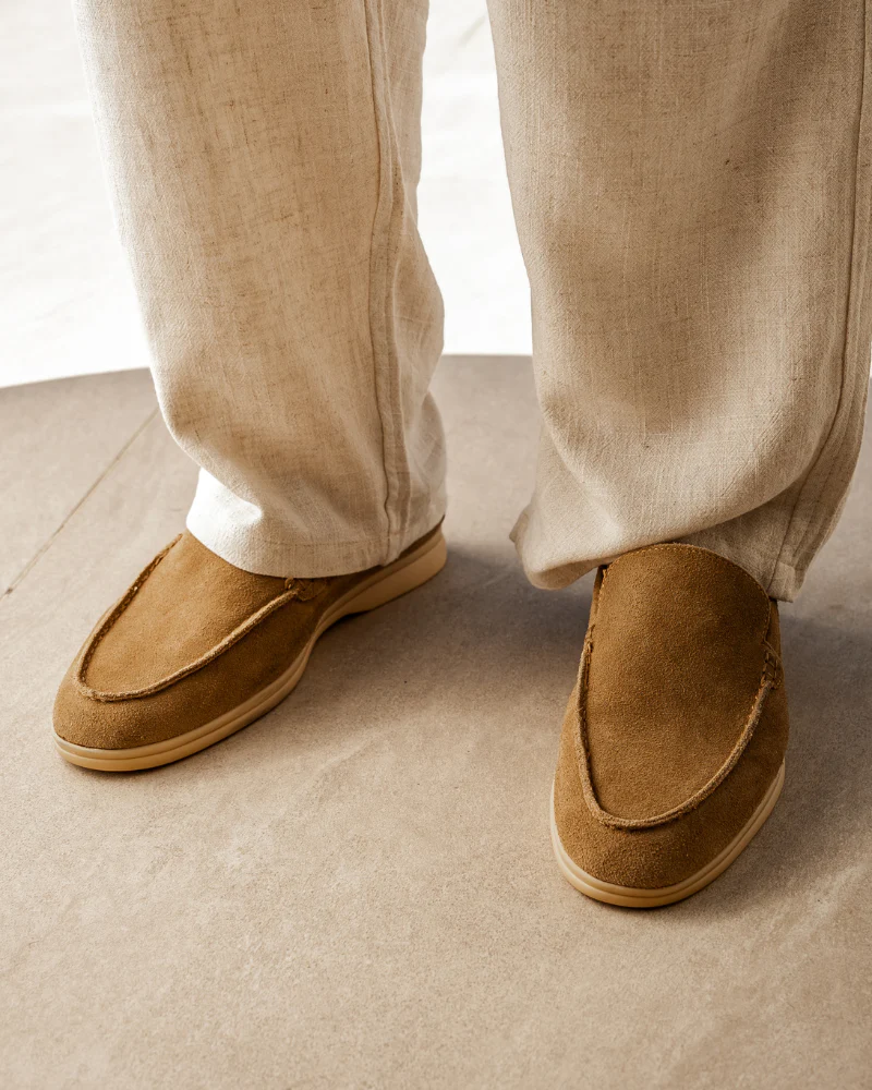 Classic Old Money Premium Suede Loafers