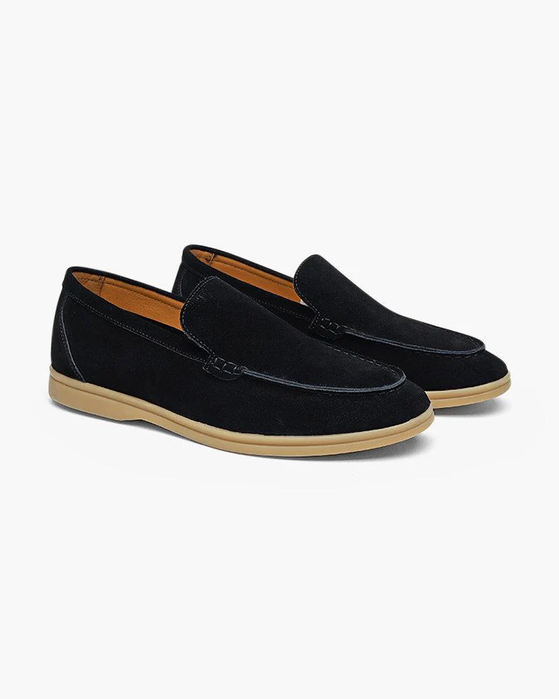 Classic Old Money Premium Suede Loafers