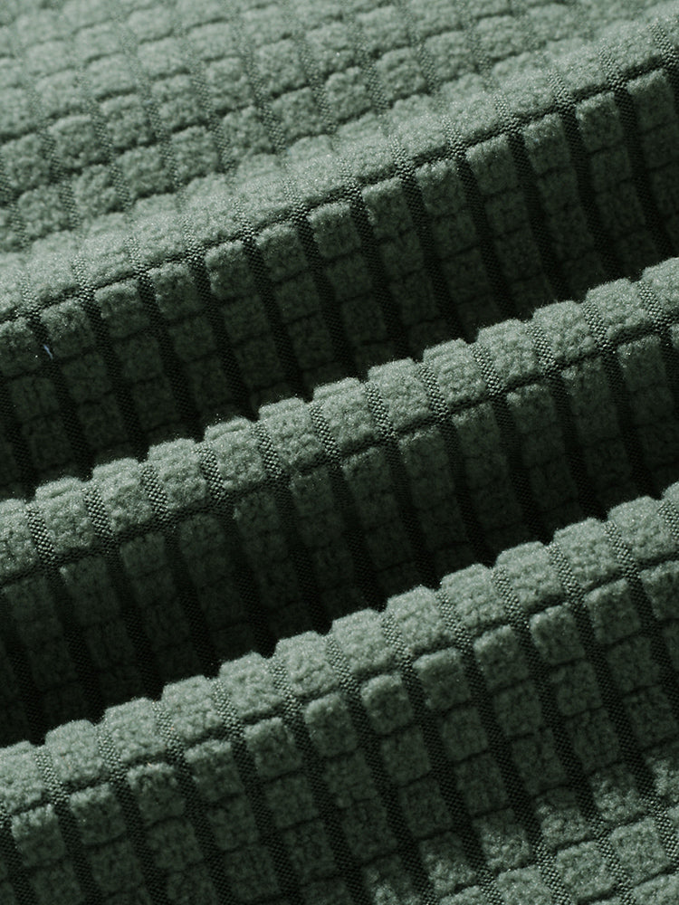 Tobacco & Pine Set – Old Money Style Outfit for Men with Green Cotton Shirt, Shorts & Brown Suede Loafers